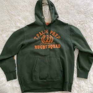 Vintage dark green hoodie!